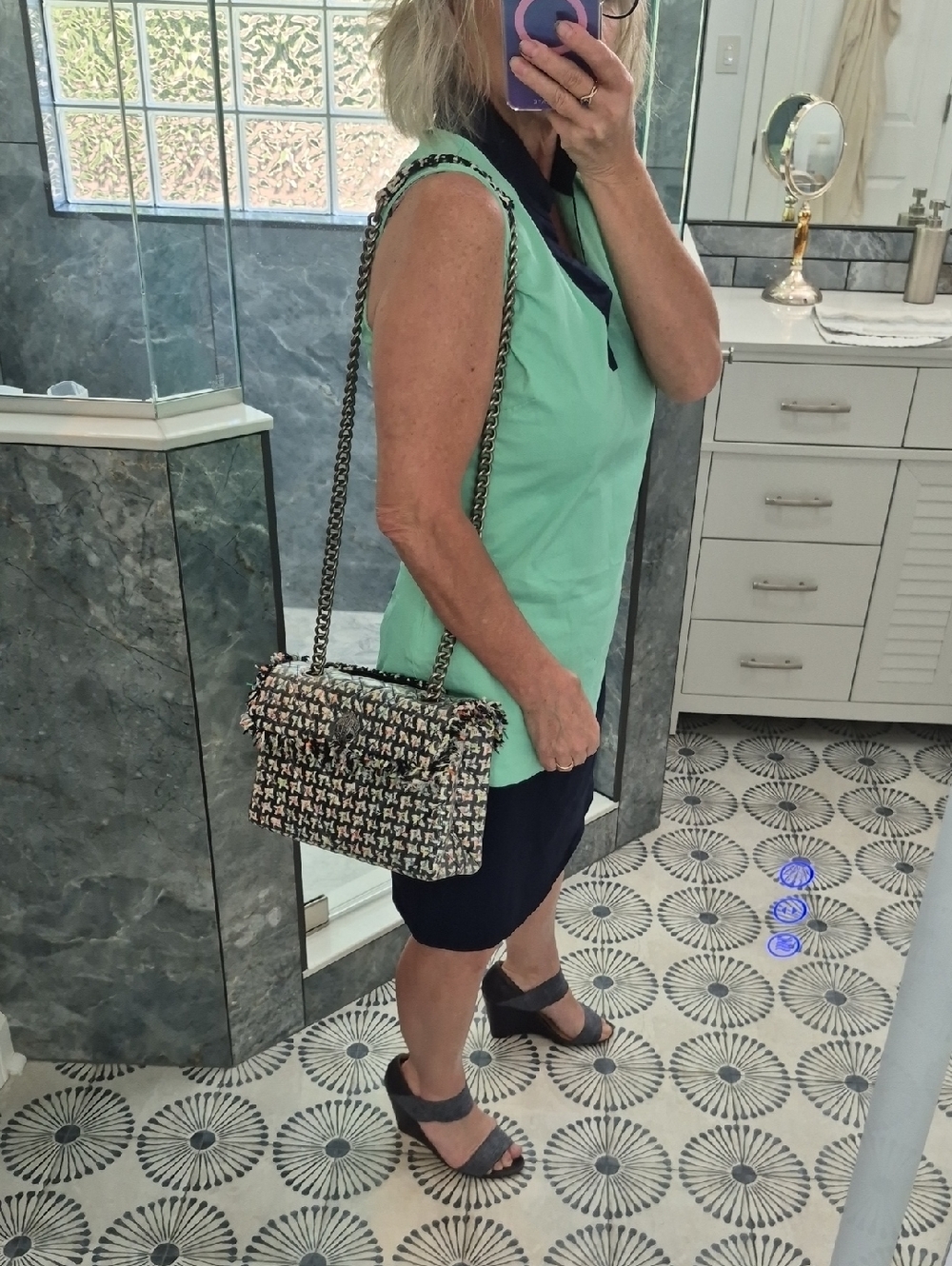 Kurt Geiger Multicolor Convertible Crossbody - Picture 5 of 13